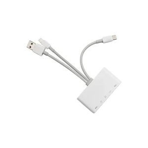 ALLY 3 İN1 İPhone+Usb C+ Usb A Kamera Okuyucu Kart Okuyucu-(5775)