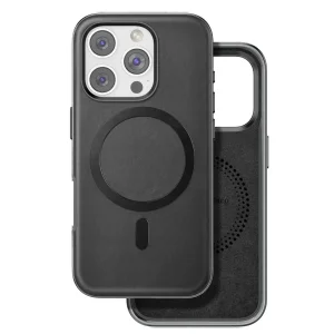 iPhone 16 Pro Puskas Magsafe Kapak - Siyah-(5796) - EMTHBA9290-7397