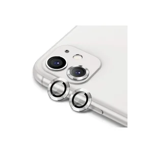 ALLY İPhone 11 6.1 3D Metal Çerçeveli Kamera Lens Koruyucu-(5775)