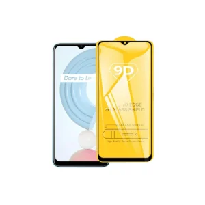 Ally OPPO Realme C21 Full Glue-Tempered Cam Ekran Koruyucu-(5775) - FXH1566-8501