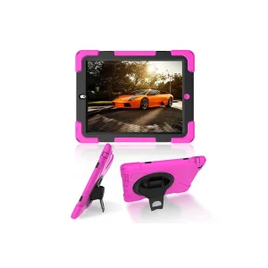 İPad 2/İPad 3/İPad 4/Shockproof 3 Katmanlı Standlı Zırh Kılıf-(5775) - EMTHBA4847-7195