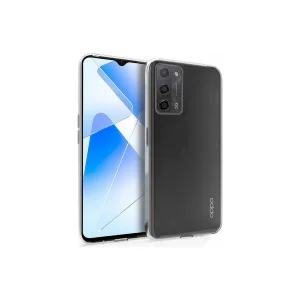 Ally OPPO A55 5G Kılıf Kamera Korumalı Ultra İnce Şeffaf Silikon Kılıf-(5775) - Bs1744-8540