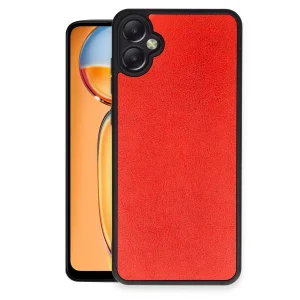 Samsung Galaxy A05 Kılıf Aras Deri Kapak - Kırmızı-(5796) - EMTHBA8625-3493