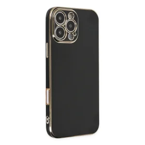 iPhone 16 Pro Max Kılıf Volet Silikon - Siyah-(5796) - EMTHBA3550-4432