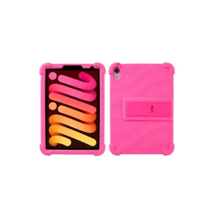 Ally iPad Mini 6 (2021) ve Mini 7 (2024) Kılıf Standlı Silikon Tablet Kılıfı-( - EMTHBA4863-9