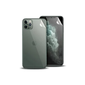 İPhone 11 Pro Film Ön Arka Full Koruyucu Membran Nano Hidrojel Koruyucu Set-(5775) - EMTHBA5722-9