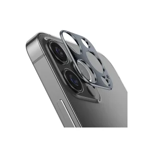 İPhone 12 Pro Max 3D Metal Kamera Koruyucu Metal Lens-(5775) - EMTHBA2925-2749