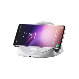Silicone Horizontal Stand Wireless Kablosuz Şarj Cihazı-(5775) - EMTHBA7516-9521