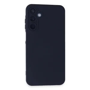 Samsung Galaxy A15 4G Kılıf Nano içi Kadife Silikon - Lacivert-(5796) - EMTHBA5403-3719