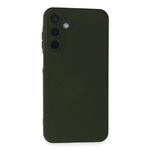 Samsung Galaxy A05S Kılıf Nano içi Kadife Silikon - Koyu Yeşil-(5796) - EMTHBA7091-8482