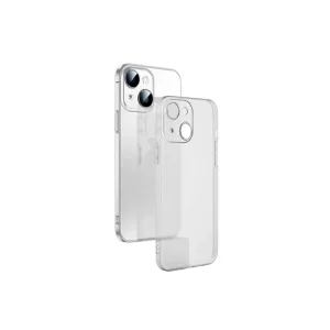 Ally iPhone 14 Plus 6.7inch Frosted Glass Şeffaf Kamera Korumalı Kılıf-(1903) - TOABM3741-1580