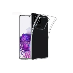 Ally Samsung Galaxy S20 Ultra Kamera Korumalı Silikon Kılıf-(5775)