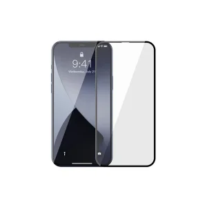 İPhone 12-12 Pro uyumlu 6.1 0.3MM 3D Full Tempered Cam Ekran Koruyucu 2Adet Set-(5775) -