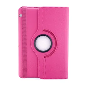 Huawei MediaPad T3 10 / 9.6 Kılıf 360 Tablet Deri Kılıf - Pembe-(5796) - EMTHBA4952-8470
