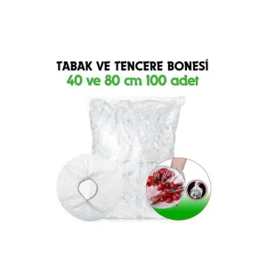 HSNET Tabak ve Tencere Bone Seti 2 Boyutlu 100 ADET - EMTHBA7255-7572