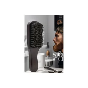 HSNET Nano Sakal Tarama Fırçası At Kılı Absolute Professional - EMTHBA9081-4315