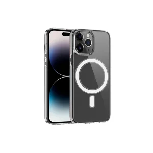 ALLY iPhone 14 Pro 6.1inç Magsafe Uyumlu Manyetik Sert Silikon Kılıf-(5775) - tygo7876-3344