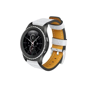 Ally Gear S3 Watch 4 46mm Classic Frontier Deri Dişli Kayış Kordon-(5775) - EMTHBA7343-4029