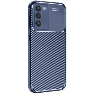 Vivo V30 Lite 4G Kılıf Auto Focus Karbon Kapak - Lacivert-(5796) - EMTHBA4920-5218