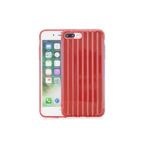 Ally iPhone 8 Plus 7Plus Trunk Lines ince Soft Silikon Kılıf-(5775) - EMTHBA6782-1076