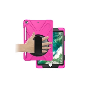 İPad 9.72017 İPad 9.7 2018 Kalem Yerli Standlı Zırh Kılıf/shockproof case-(577 - EMTHBA5803-1