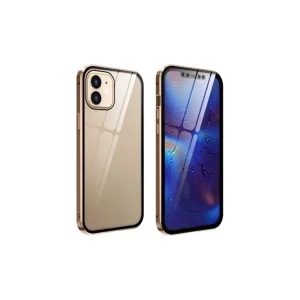 İPhone 12 Mini Mıknatıslı 360 Derece Ön ve Arka Cam Full Korumalı Manyetik Kı - EMTHBA8620-8