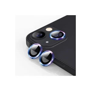 ALLY İPhone 13 - 13 Mini 3D Metal Çerçeveli Kamera Lens Koruyucu-(5775) - EMTHBA9474-7402