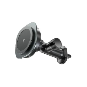 ALLY QI-206 Magsafe Uyumlu Araç Içi 15W Kablosuz Hızlı Şarj Telefon Tutucu-(577 - EMTHBA7295-8