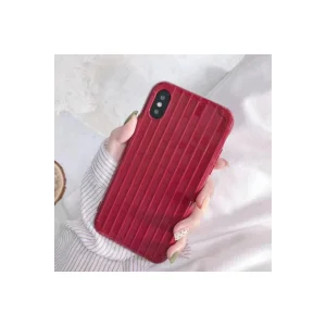 Ally İPhone Xs Max 6.5 İnch Trunk Lines ince Soft Silikon Kılıf-(5775) - EMTHBA4171-4648