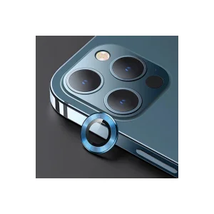 USAMS İphone 12 Pro 3D Metal Çerçeveli Kamera Lens Koruyucu-(5775) - TGR2109-9050