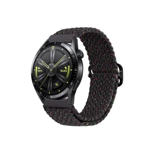ALLY 20MM Gear S2 R600 Watch S4 42mm Huawei Watch Gt 20MM Japon Tokalı Elastik Kay? - EMTHBA3459-2