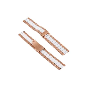 22MM Gear S3 Watch 4 -GT2 GT2E 46MM KayışKordon Seramik Paslanmaz Çelik-(5775) - EMTHBA4066-6886