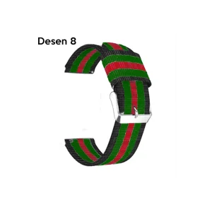 22MM Gear S3 Watch 4 -GT2 GT2E 46MM Kayış Kordon Nylon Watch 3 45MM-(5775) - EMTHBA6863-4958