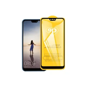 ALLY Huawei P20 Lite 9D Full Glue Tempered Cam Ekran Koruyucu-(5775) - EMTHBA3886-7971