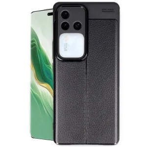 Vivo V30 5G Kılıf Auto Focus Kapak - Siyah-(5796) - EMTHBA4967-4517