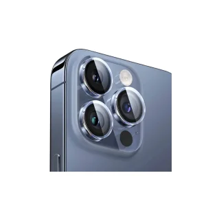 iPhone 15 Pro/15 Pro Max için Corning Serisi HD Cam Kamera Koruyucu-(5775) - tygo4085-4308