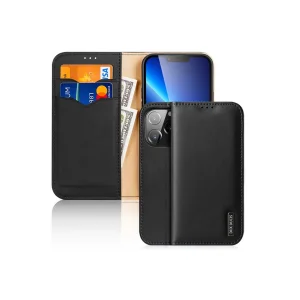 Dux Ducis iPhone 13 Pro Max Kılıf Mıknatıslı Cüzdanlı Deri Kılıf Hivo Serie - EMTHBA5554-7