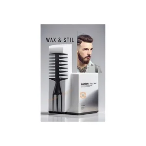 HSNET Absolute Karbon 3 Boyutlu Stil Tarağı - EMTHBA8032-9398