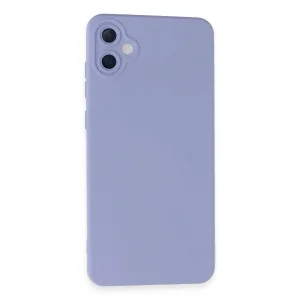 Samsung Galaxy A05 Kılıf Nano içi Kadife Silikon - Lila-(5796) - VOANFD3772-3686