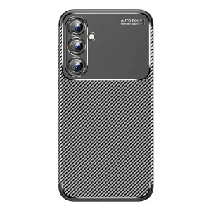 Samsung Galaxy A15 4G Kılıf Auto Focus Karbon Kapak - Siyah-(5796) - EMTHBA2617-3663