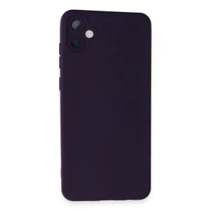 Samsung Galaxy A05 Kılıf Nano içi Kadife Silikon - Mor-(5796) - EMTHBA2952-3326