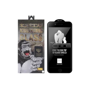 WK iPhone SE3-SE2 İPhone 8-7 Kingkong Curved Tempered Cam Ekran Koruyucu-(5775) - EMTHBA3655-3677