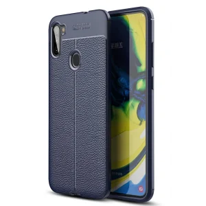 Samsung Galaxy A11 Kılıf Auto Focus Kapak - Lacivert-(5796) - EMTHBA2848-5947
