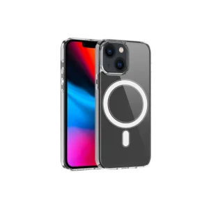 ALLY iPhone 14 Plus 6.7inç Magsafe Uyumlu Manyetik Sert Silikon Kılıf-(5775) - EMTHBA8447-3726