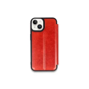 iPhone 15 Kılıf Flip Cover - Kırmızı-(5796) - ESZAOC2806-7316