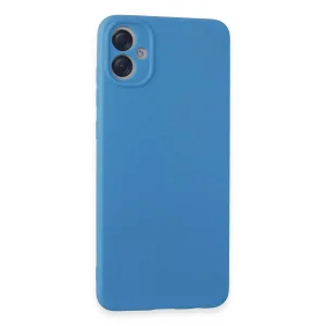 Samsung Galaxy A05 Kılıf First Silikon - Mavi-(5796) - EMTHBA9860-3110