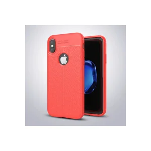 İphone X Xs Litchi Tam Koruma Soft Silikon Kılıf-(5775) - EMTHBA9753-1824