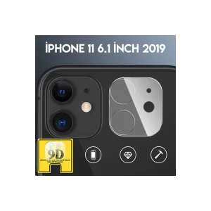 iPhone 11 6.1 full Tempered Kamera Koruyucu Kırılmaz Cam-(5775) - LOHO7416-5343