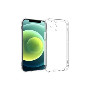 İPhone 12 Pro 6.1 Anti-Drop Silikon Kılıf Kamera Korumalı Şeffaf Silikon Kılı - EMTHBA7046-4