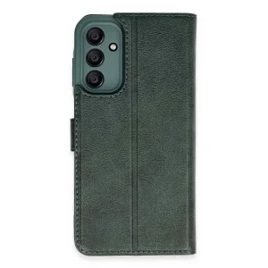 Samsung Galaxy A15 4G Kılıf Trend S Plus Kapaklı Kılıf - Yeşil-(5796) - EMTHBA9160-6876